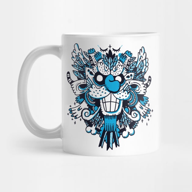 Blue Monster Design by LR_Collections